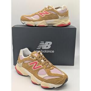 New Balance 9060 Sneakers GC9060VD Beige Pink Girls Size 5 / Women's 6.5 New